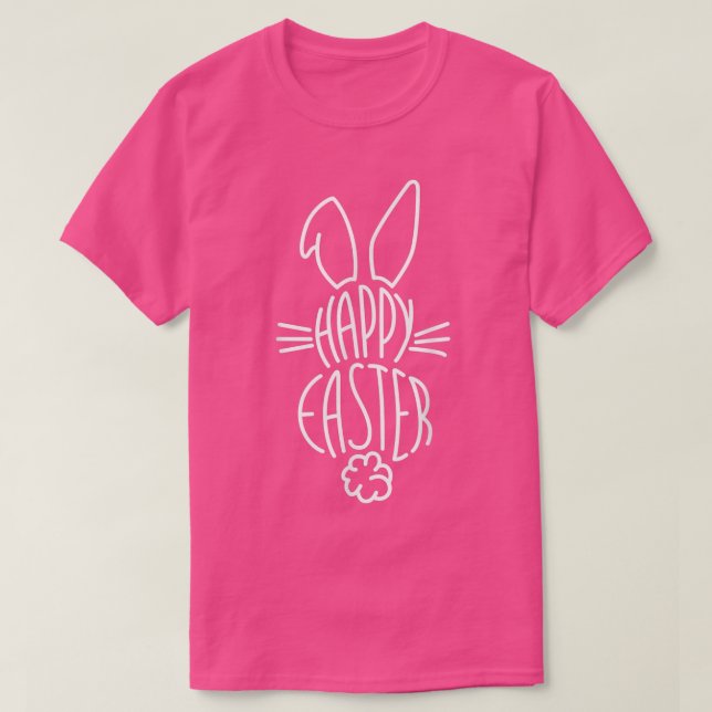 T-shirt Joyeuse Pâques mignonne Lapin de Pâques Oreilles d (Design devant)