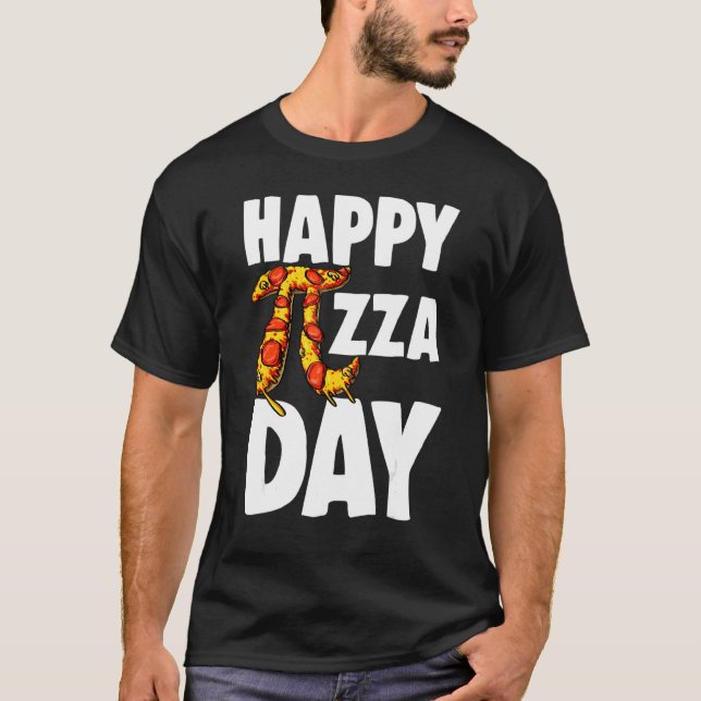 T-shirt Joyeuse Pizza Jour 3 14 Pi Femmes Mathlétiques Aim (Devant)