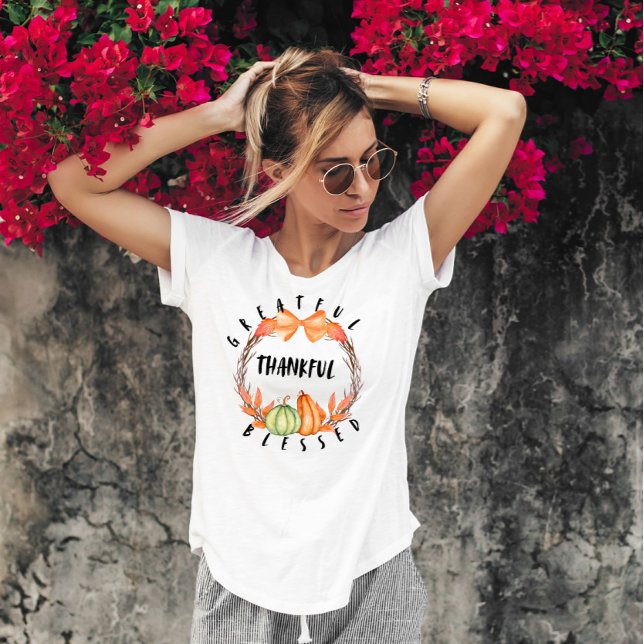T-shirt Joyeuse récolte de Thanksgiving (Thanksgiving T-shirt)
