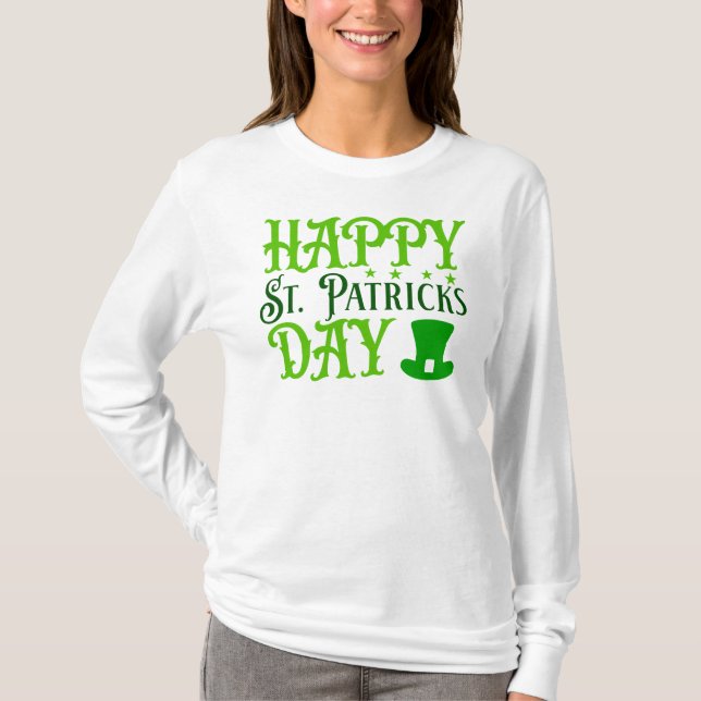 T-shirt Joyeuse Saint-Patrick (Devant)