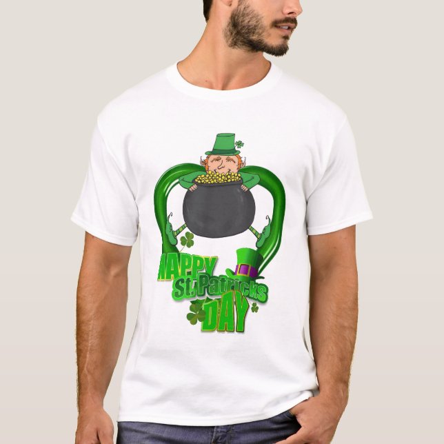 T-Shirt Joyeuse Saint-Patrick (Devant)