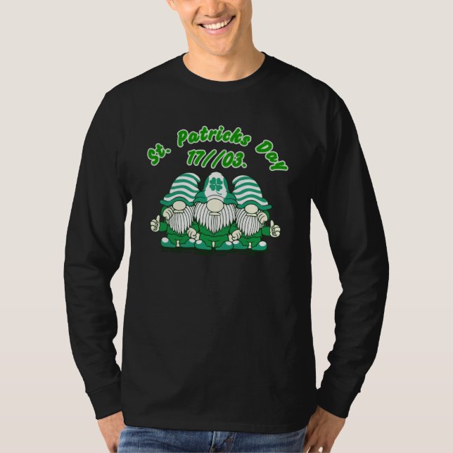 T-shirt Joyeuse Saint-Patrick Leprechauns (Devant)