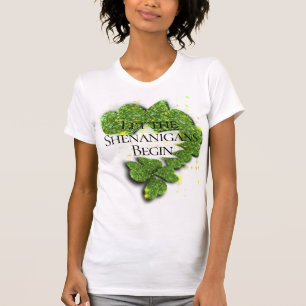 T-shirt Joyeuse Saint Patrick, que les Shenanigans commenc
