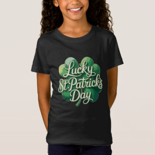 T-Shirt Joyeuse Saint-Patrick Typographie Vintage