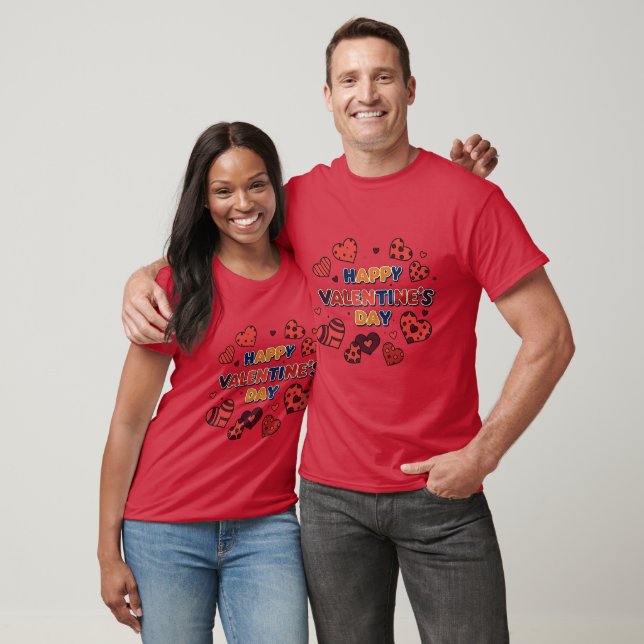 T-shirt Joyeuse Saint-Valentin (Unisexe)