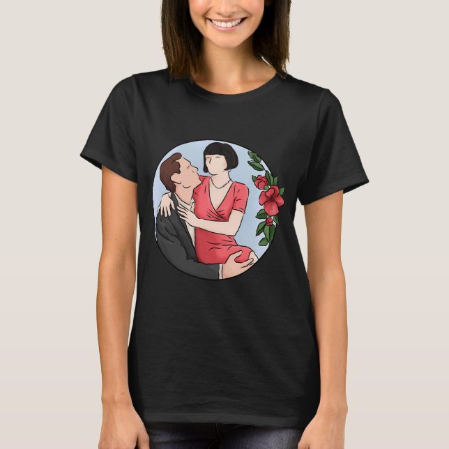 T-shirt Joyeuse Saint-Valentin (Devant)