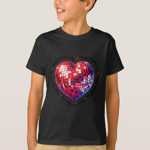 T-shirt Joyeuse Saint-Valentin Drôle Coquette Rouge Balle 