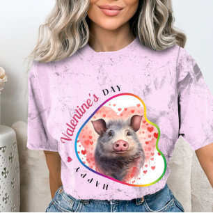 T-shirt Joyeuse Saint-Valentin - Embrace de Chérie