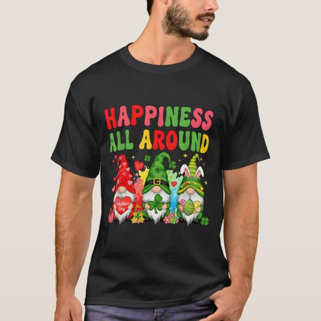 T-shirt Joyeuse Saint-Valentin Saint-Patrick Pâques Joyeus (Devant)