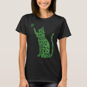 T-shirt Joyeuse St Chat Tours Jour  Chat Leprechaun Patric