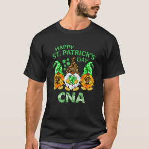T-shirt Joyeuse St Patrick's Day Drôle Gnomies Cna Nurse S