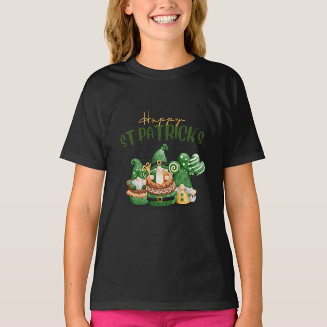 T-shirt Joyeuse St. Patricks Day -Lucky Irish Clover Party (Devant)