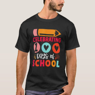 T-shirt Joyeuses 100 jours d'école filles garçons maternel