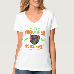 T-shirt Joyeuses apparitions   Chauves-souris Halloween de