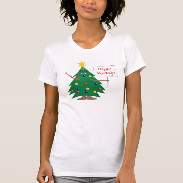 T-shirt Joyeuses Fêtes (Devant)