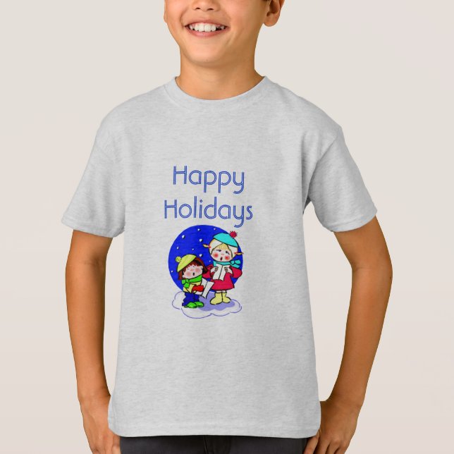 T-shirt Joyeuses fêtes (Devant)