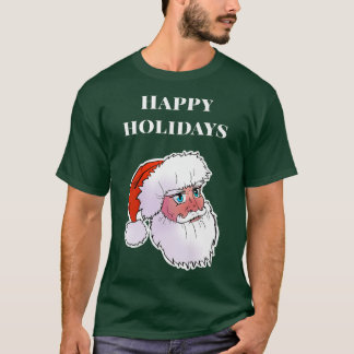 T-shirt Joyeuses fêtes, Anime Père Noël