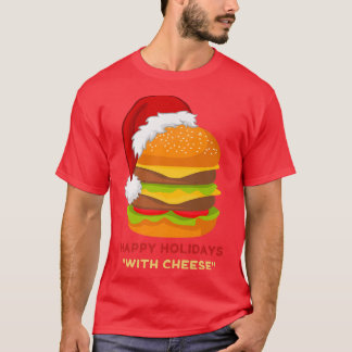T-shirt Joyeuses fêtes au fromage Noël drôle