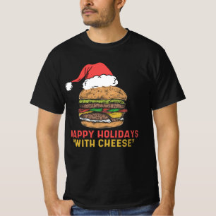 T-shirt Joyeuses fêtes avec la chemise de fromage Noël 202
