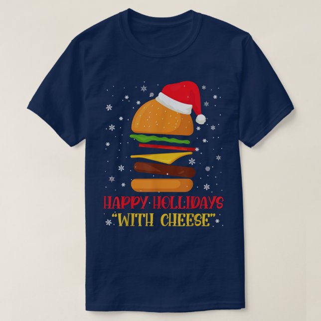 T-shirt Joyeuses fêtes Noël Jour du Bogger Chee de Noël (Design devant)