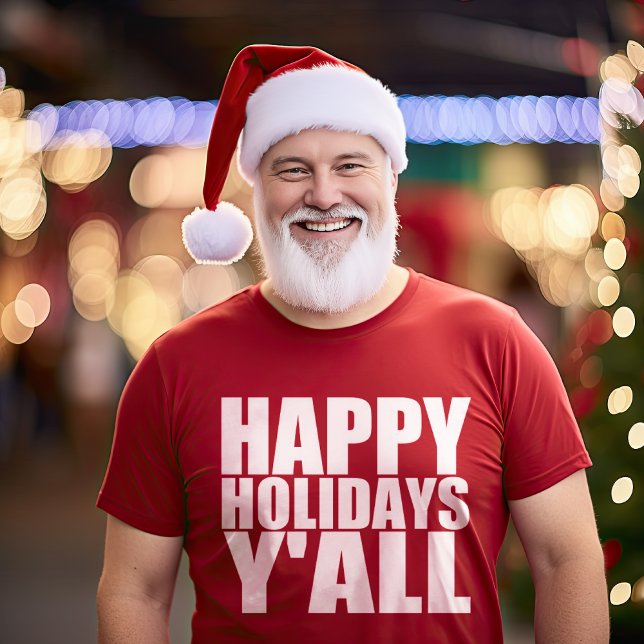 T-shirt Joyeuses fêtes Y'all (Créateur téléchargé)