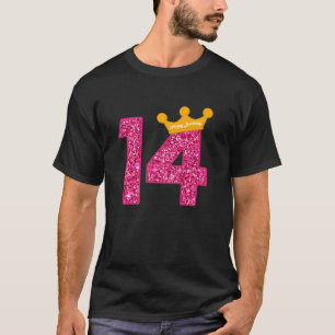 T-shirt Joyeuses Filles d'anniversaire 14e fête 14 ans Ann