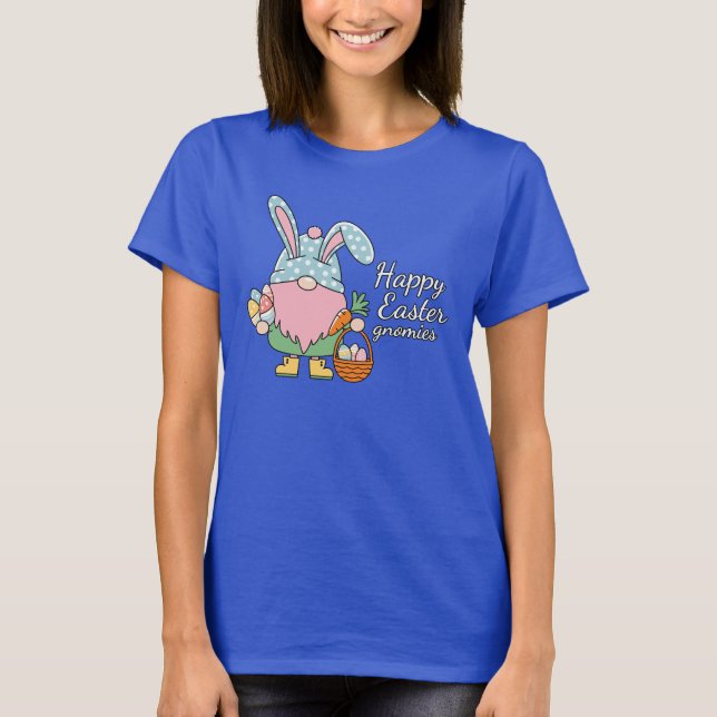 T-shirt Joyeuses Gnomies de Pâques (Devant)