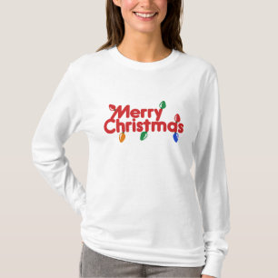 T-shirt Joyeuses lumières de Noël
