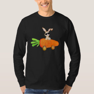 T-shirt Joyeuses Lunettes de soleil de Camion Bunny Carott