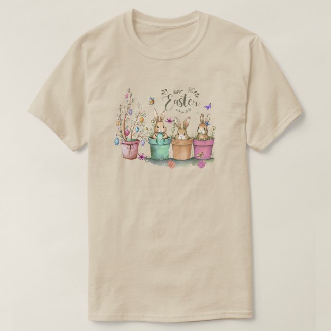 T-Shirt Joyeuses Pâques (Design devant)