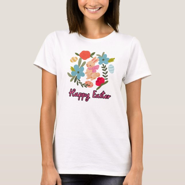 T-shirt joyeuses pâques (Devant)