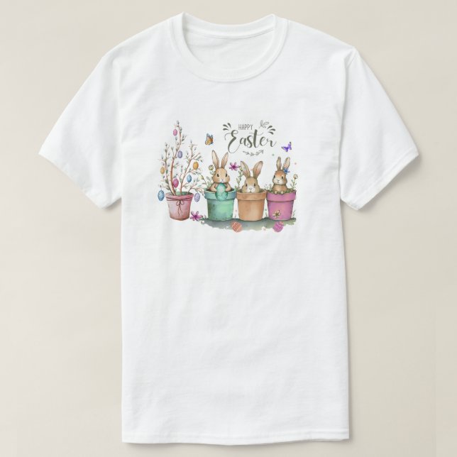 T-Shirt Joyeuses Pâques (Design devant)