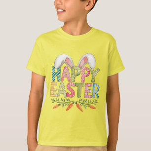 T-shirt Joyeuses Pâques aux oreilles de lapin