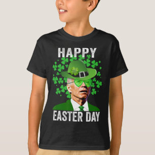 T-shirt Joyeuses Pâques Drôle Joe Biden Cœur Gles Saint Pa