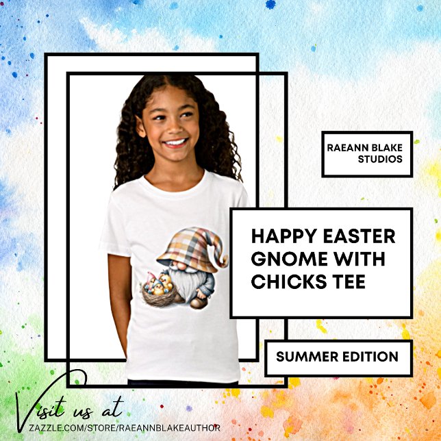 T-shirt Joyeuses Pâques Gnome avec poussins (Créateur téléchargé)