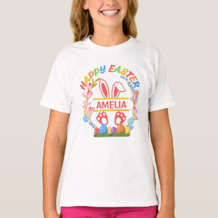 T-shirt Joyeuses Pâques Personnalisé 