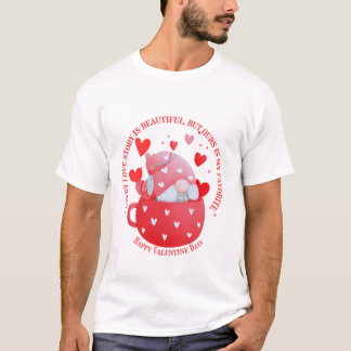 T-shirt Joyeuses Saint-Valentin