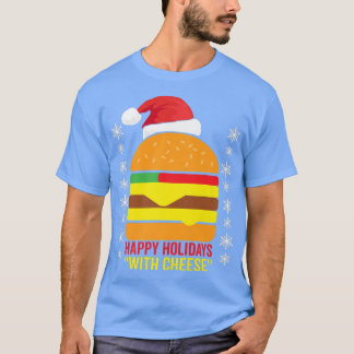 T-shirt Joyeuses vacances avec fromage Famille Pyjama de N