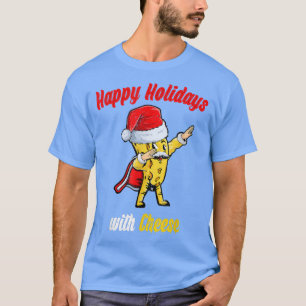 T-shirt Joyeuses vacances avec Fromage vacances amusantes 
