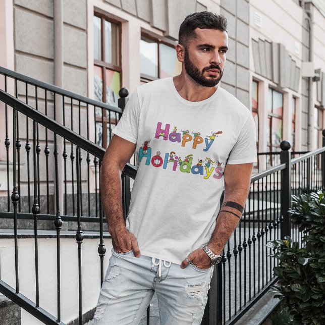 T-shirt Joyeuses vacances enfants (Créateur téléchargé)