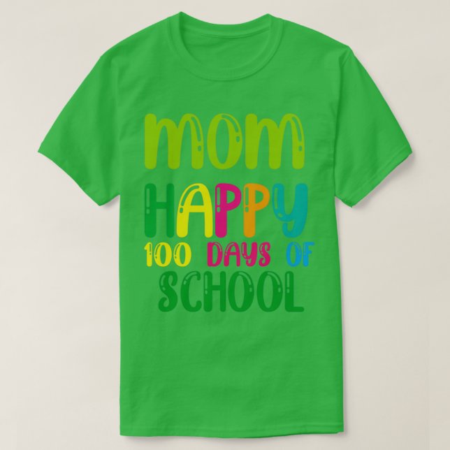 T-shirt Joyeux 00 Jours de l'école classique à (Design devant)