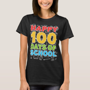 T-shirt Joyeux 100 jours de l'école 100e jour de l'école