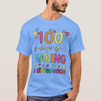 T-shirt Joyeux 100 jours d'école6