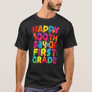 T-shirt Joyeux 100 Jours D'École Chemises Garçons Filles 1
