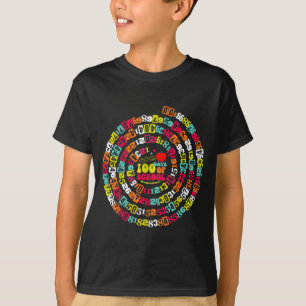 T-shirt Joyeux 100 Jours D'école Drôle Maths Enseignant En