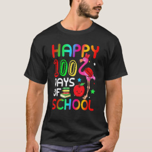 T-shirt Joyeux 100 Jours D'école Enseignants Enfants Fille