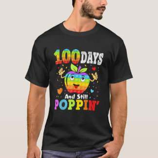 T-shirt Joyeux 100 Jours D'École Et Toujours Poppin 100E J