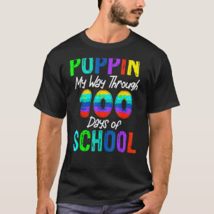 T-shirt Joyeux 100 Jours D'École Et Toujours Poppin 100E J