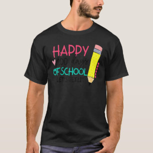 T-shirt Joyeux 100 Jours D'École Faisons Lit 100 Jours Sm