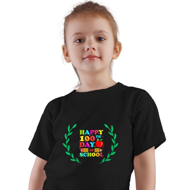 T-Shirt Joyeux 100 jours d'école ! Fête de l'enfant (Créateur téléchargé)